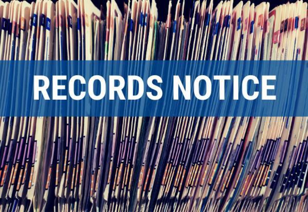 Destruction of Records 